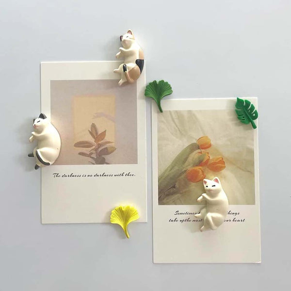 Napping Cat Magnets - Set of 6