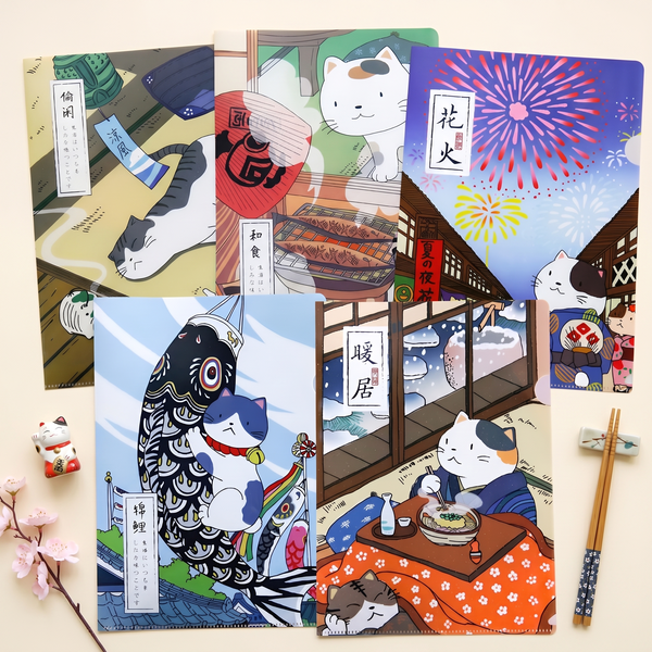 Neko Alley A4 Folders