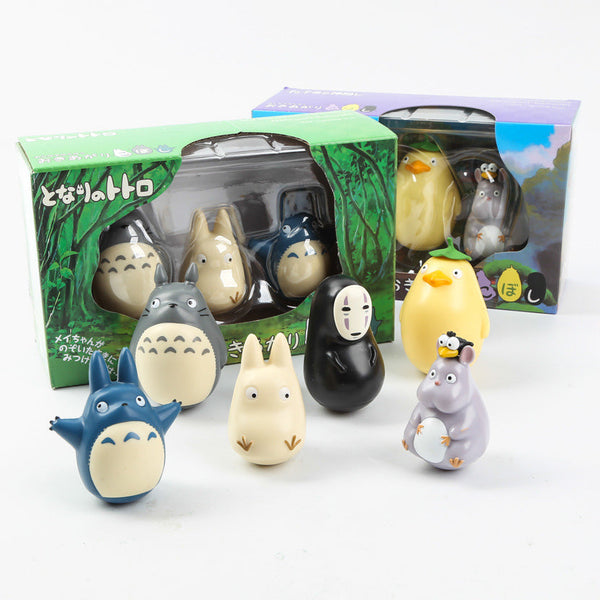 Nibariki Studio Ghibli Roly-Poly Toy Set