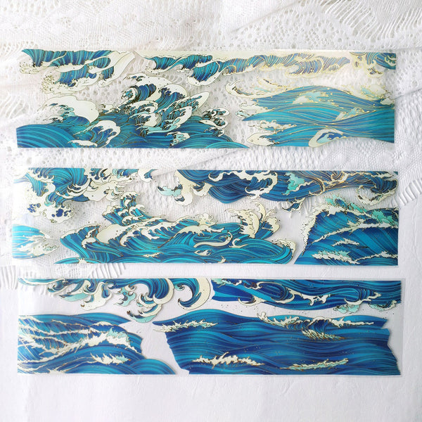 Nippon Landscapes Clear Masking Tape - Extra Wide