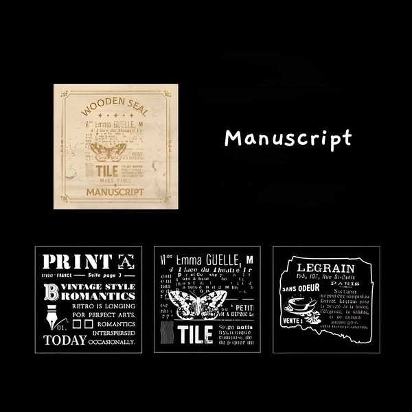 Nostalgia Craft Threefold Stamp Cube