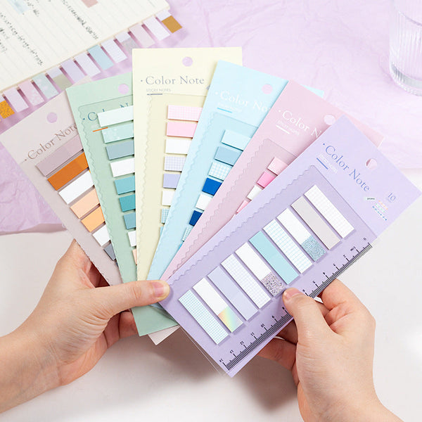 Pastel Color World Index Sticky Notes