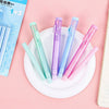 Pastel Pop Pen-Style Click Erasers - With 3 Bonus Refills