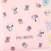 Peanuts Snoopy A4 Folder With Dividers - Snoopy & Cuddly Bears - Pink