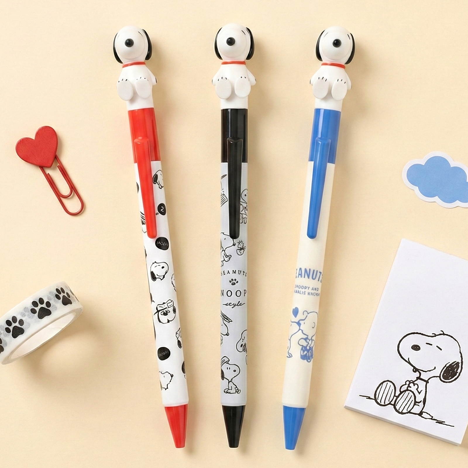 Peanuts Snoopy Ballpoint Pen - Limited Edition – Kawaii Stationery Shop