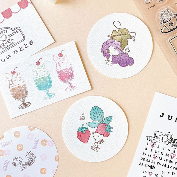 Peanuts Snoopy & Brothers Clear Stamp Set