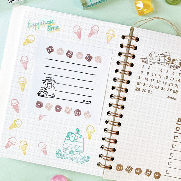 Peanuts Snoopy & Brothers Clear Stamp Set