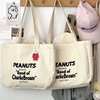 Peanuts Snoopy Canvas Daily Tote