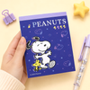 Peanuts Snoopy Memo Pad - Dark Blue