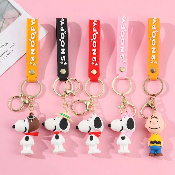 Peanuts Snoopy Figure Keychain