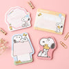 Peanuts Snoopy Write-On Stickers - Beige - Limited Edition