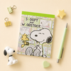 Peanuts Snoopy Memo Pad - Vintage Comics - Limited Edition