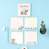 Peanuts Snoopy Memo Pad - Snoopy & Cuddly Bears - Pink