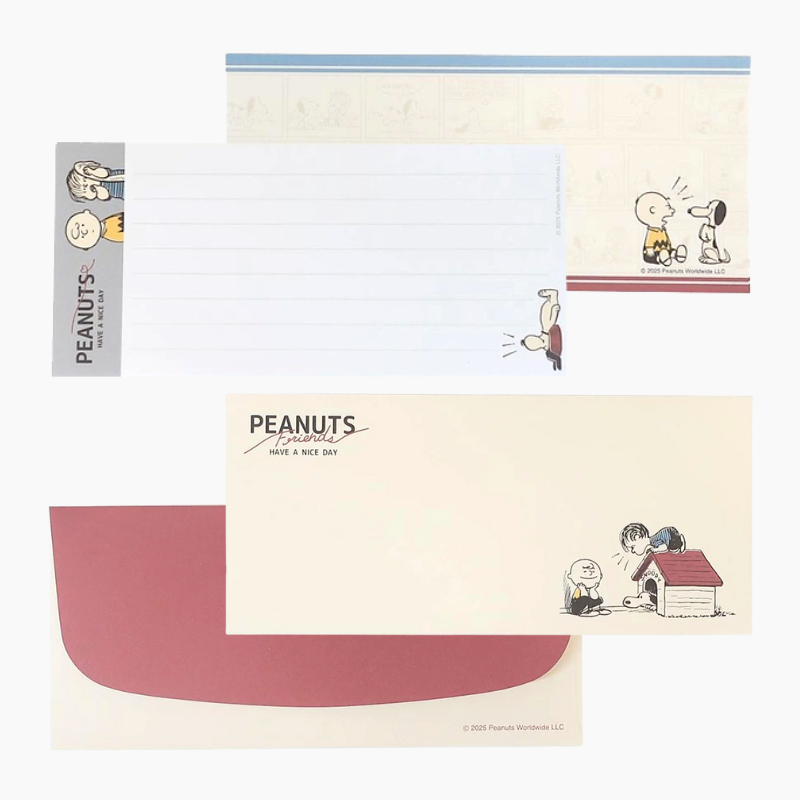 Peanuts Snoopy Mini Letter Set - Limited Vintage Series - Comic Strip ...