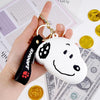 Peanuts Snoopy Mini Silicone Keychain Pouch