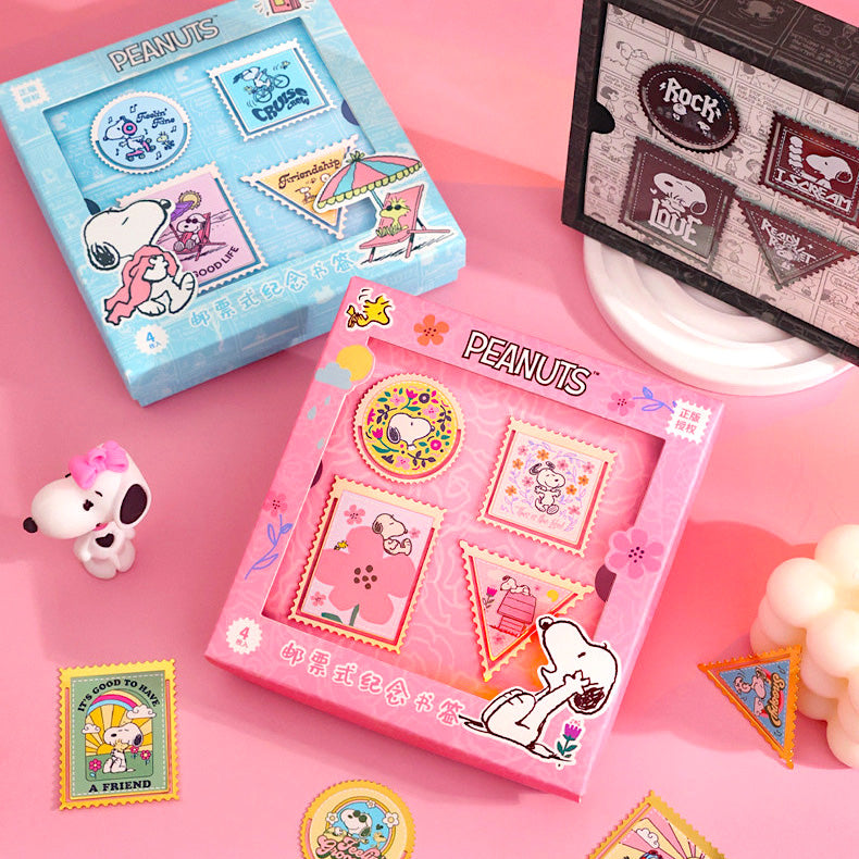 Peanuts Snoopy Paper Clips - Boxed Set of 4 - Pink – Kawaii Stationery Shop