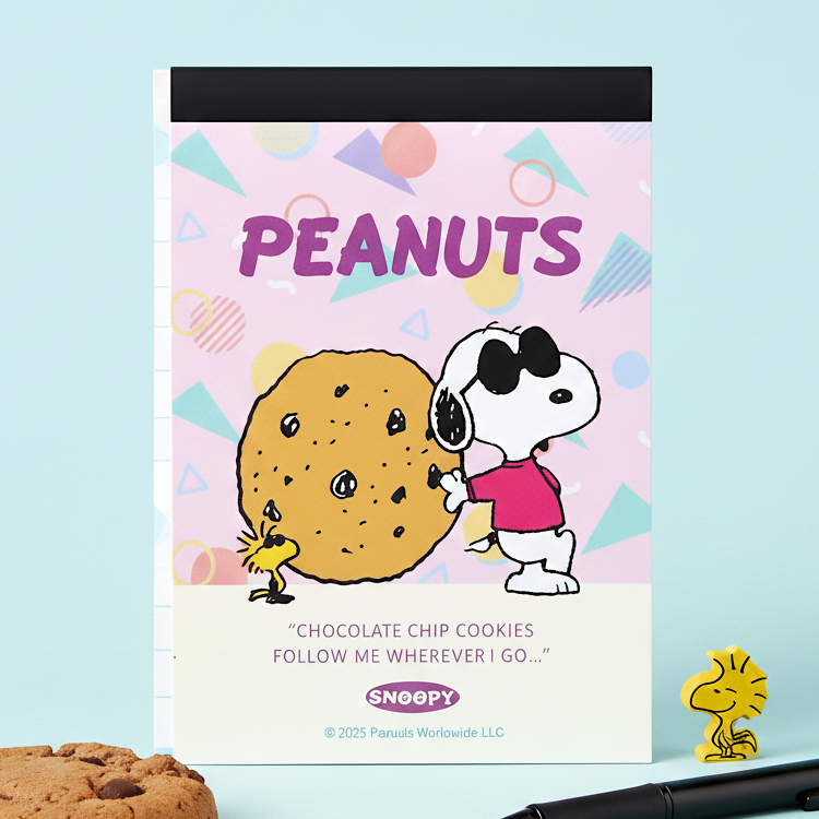 Peanuts Snoopy Petit Collection Memo Pad - Cookie – Kawaii Stationery Shop