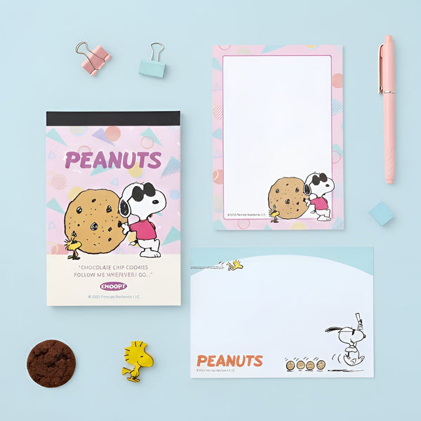Peanuts Snoopy Petit Collection Memo Pad - Cookie