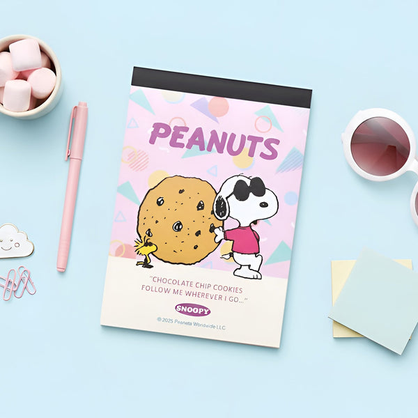 Peanuts Snoopy Petit Collection Memo Pad - Cookie