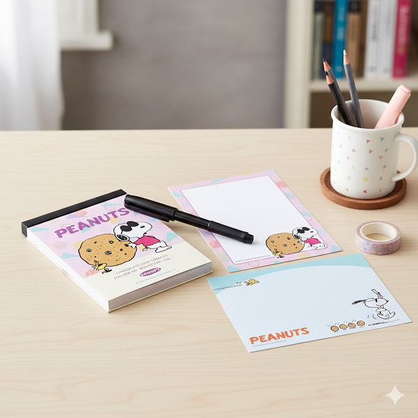 Peanuts Snoopy Petit Collection Memo Pad - Cookie