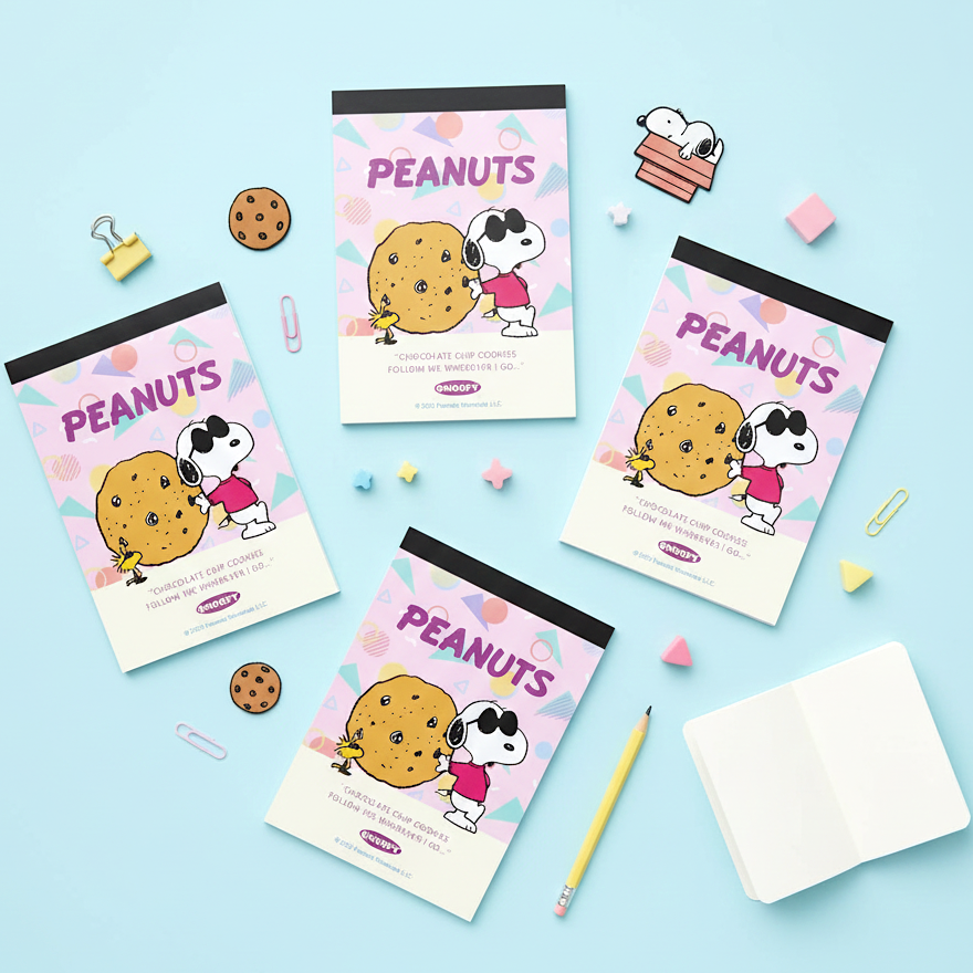Peanuts Snoopy Petit Collection Memo Pad - Cookie – Kawaii Stationery Shop