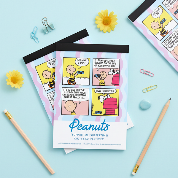 Peanuts Snoopy Petit Collection Memo Pad - Dinner Time