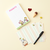 Peanuts Snoopy Petit Collection Memo Pad - Ice Cream