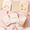Peanuts Snoopy Puffy Toast Shaped Notebook