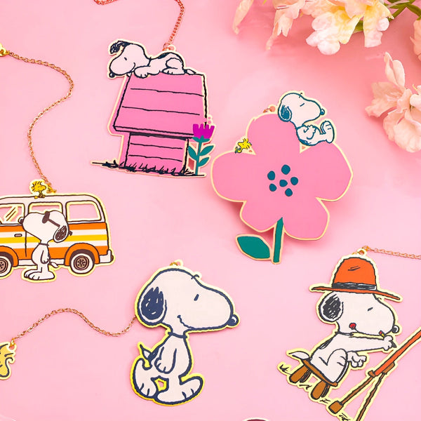 Peanuts Snoopy Rose Gold Bookmark - LAST FEW IN STOCK!