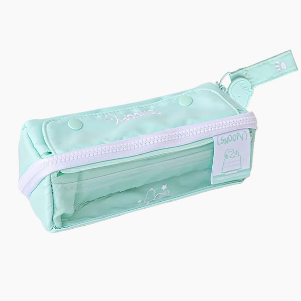 Peanuts Snoopy Large Pencil Case - Limited Rosy Posy Edition