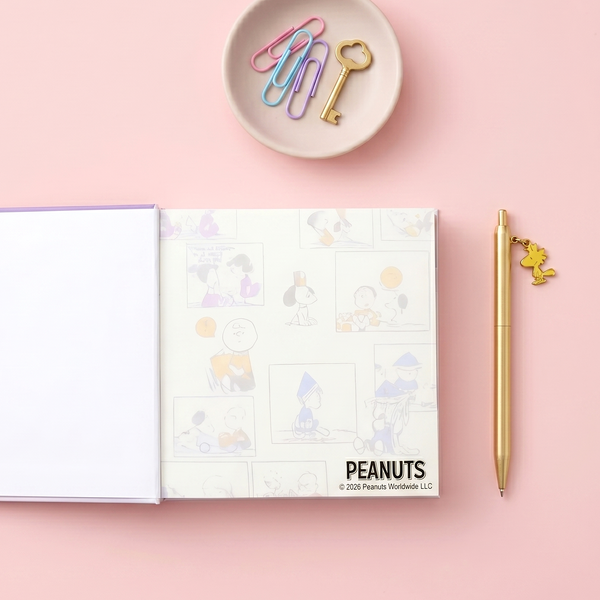 Peanuts Snoopy Square Memo Pad - Snoopy Comic Moments