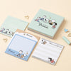 Peanuts Snoopy Square Memo Pad - Snoopy & Friends