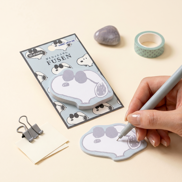 Peanuts Snoopy Sticky Notes - Cool Mint Snoopy