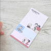 Peanuts Snoopy Sticky Notes Set - Vintage Series - Comic Strip