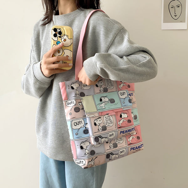 Peanuts Snoopy Tote Bag - Let's Play Together
