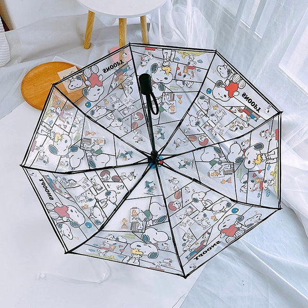 Peanuts Snoopy Transparent Umbrella