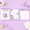 Peanut Snoopy Memo Pad - White