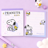 Peanut Snoopy Memo Pad - White