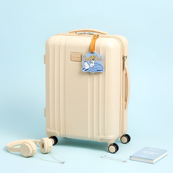 Peanuts Snoopy Acrylic Luggage Tag - Chill Series - Chill Out