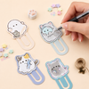 Peek-a-Boo Kitty Bookmark Clips