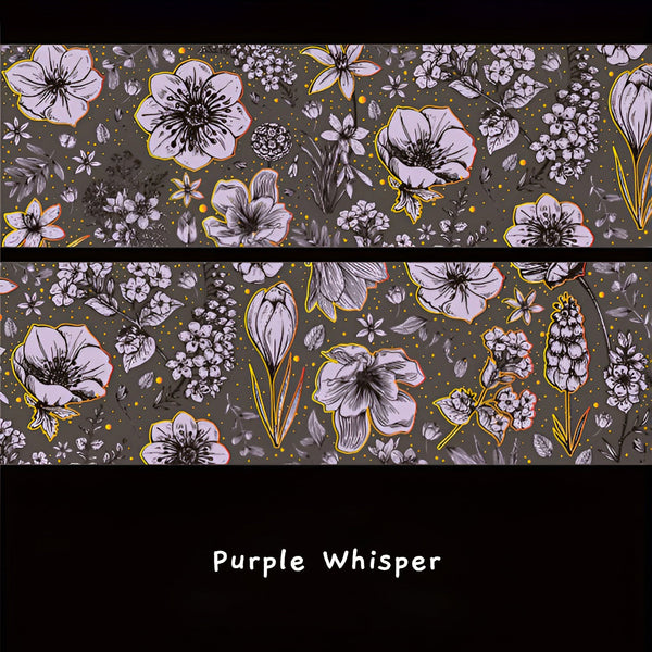 Pencilled Flowers Washi Tapes