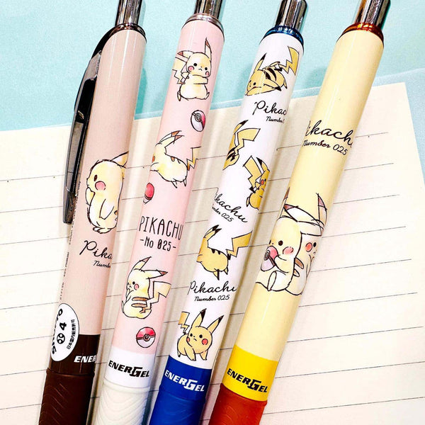 Pentel Energel Gel Pen - Pikachu Number 205 - Limited Candy Quest Collection