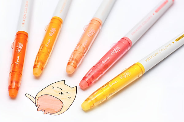 Pilot Frixion Colors Erasable Marker - 12 Color Set