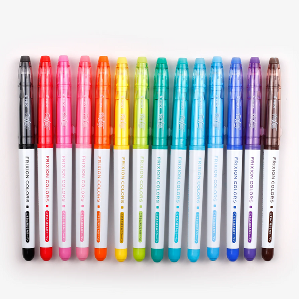 Pilot Frixion Colors Erasable Marker - 12 Color Set