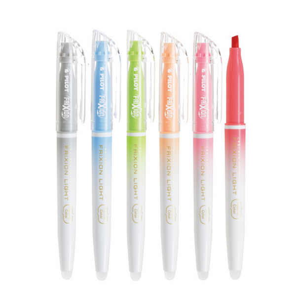 Pilot Frixion Light Natural Color Erasable Highlighters - NEW COLORS