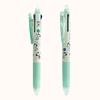 Pilot Frixion Peanuts Snoopy 3-in-1 Multicolor Ballpoint Pen - Limited Vintage Series - Mint & Beige