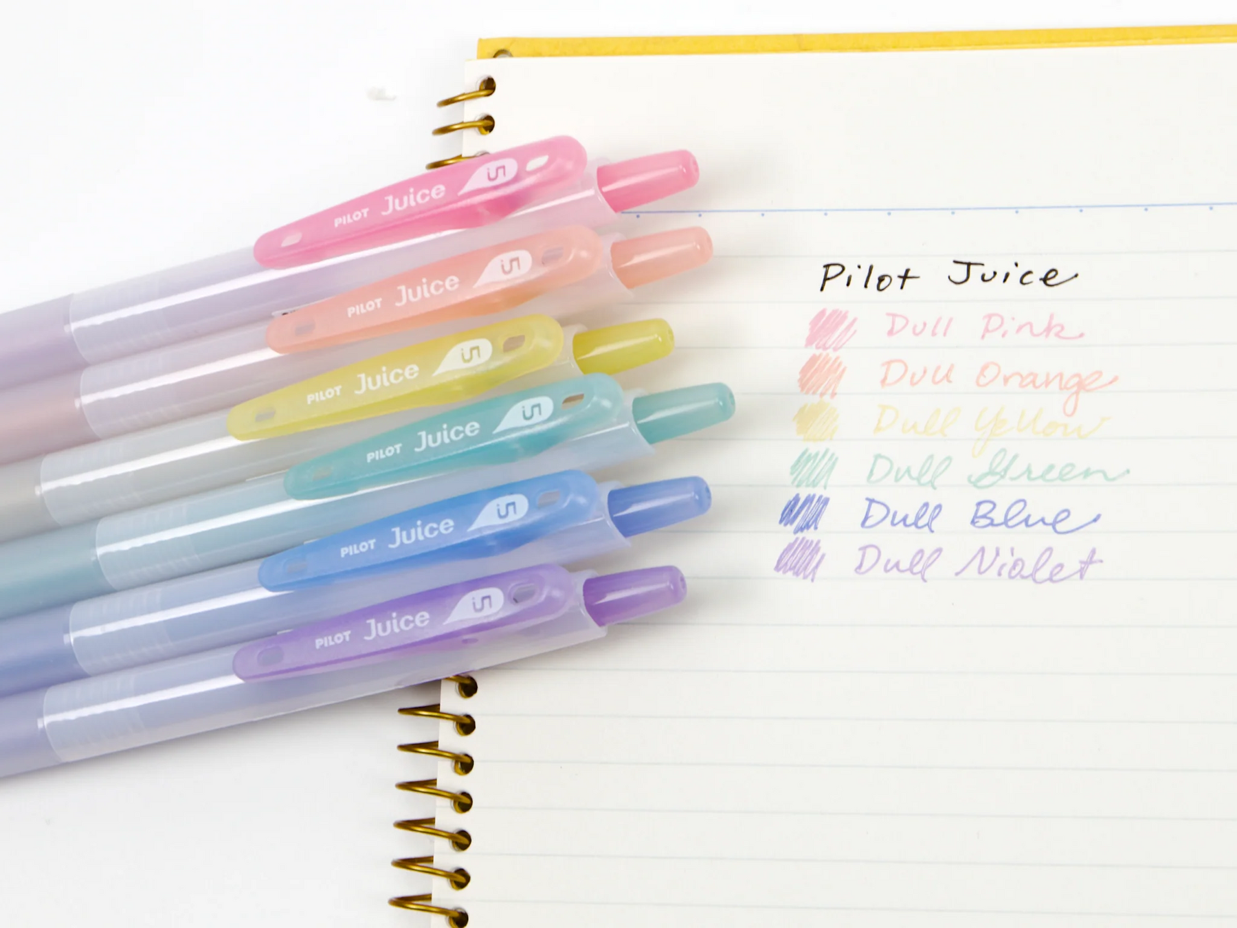 Pilot Juice 10th Anniversary Color Gel Pens - Dusty Colors – Kawaii ...
