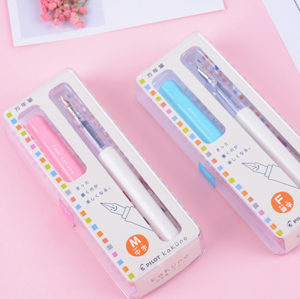 Pilot Kakuno Fountain Pen - Fine Nib