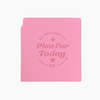 Plan For Today Square Pocket Planner + Pen