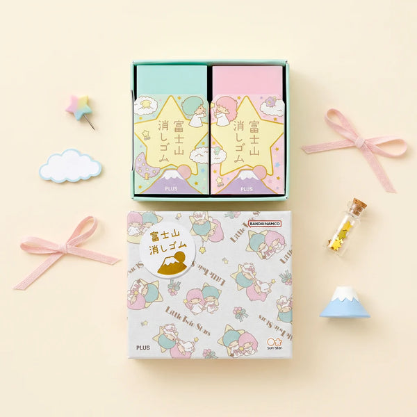 Plus Mt. Fuji Eraser Combo - Set of 2